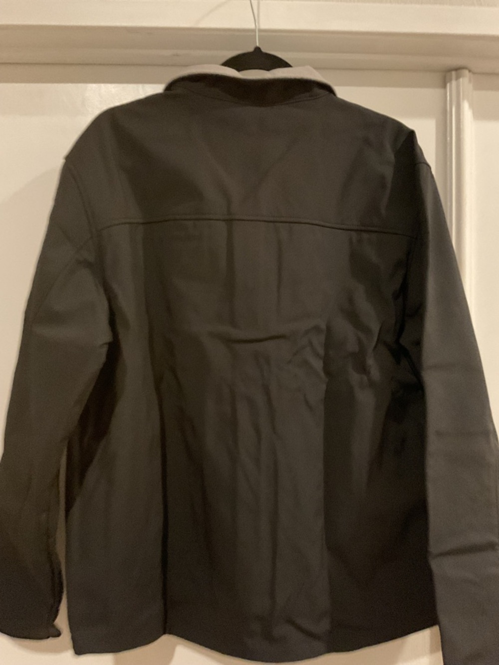 Port Authority Black Jacket with Gray Contrast Collar WM - Picture 5 of 6